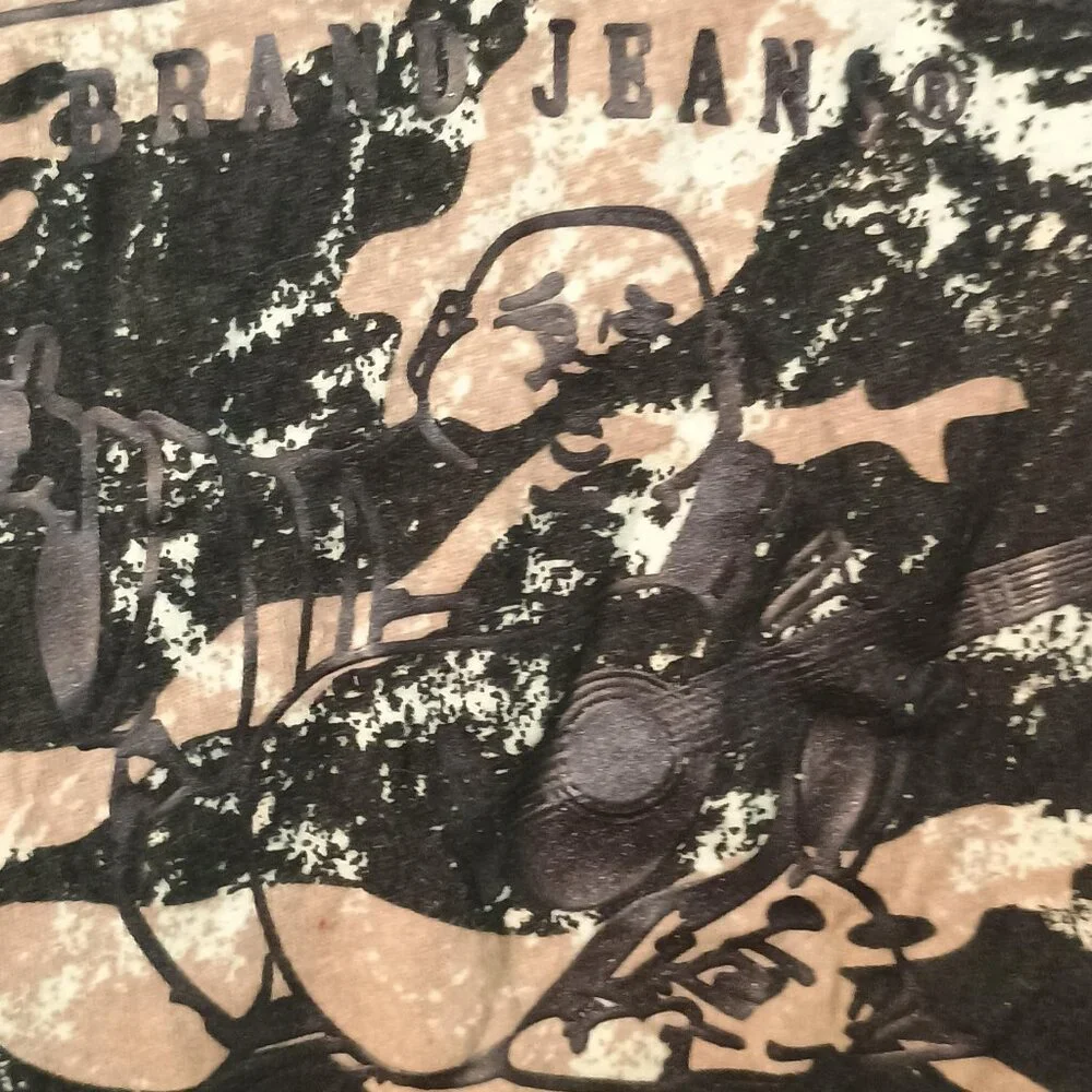 True Religion/Tee Shirt/Mens XXL/Tiger Camo Buddha NWT